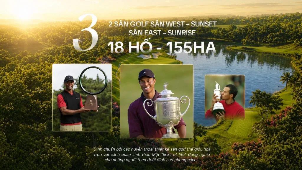 ⛳ BỘ ĐÔI SÂN GOLF SUNRISE – SUNSET