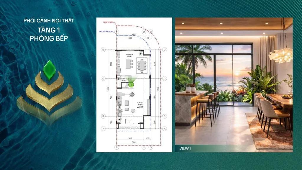 Phối cảnh Layout Điển Hình - Khu A - Vịnh Tiên — Ảnh 3/35