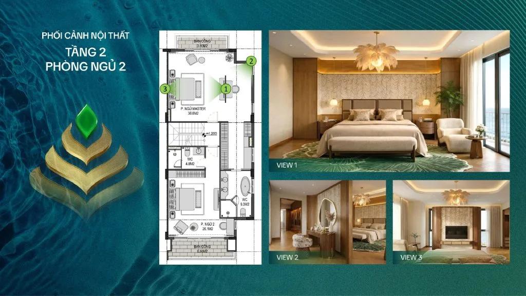 Phối cảnh Layout Điển Hình - Khu A - Vịnh Tiên — Ảnh 4/35