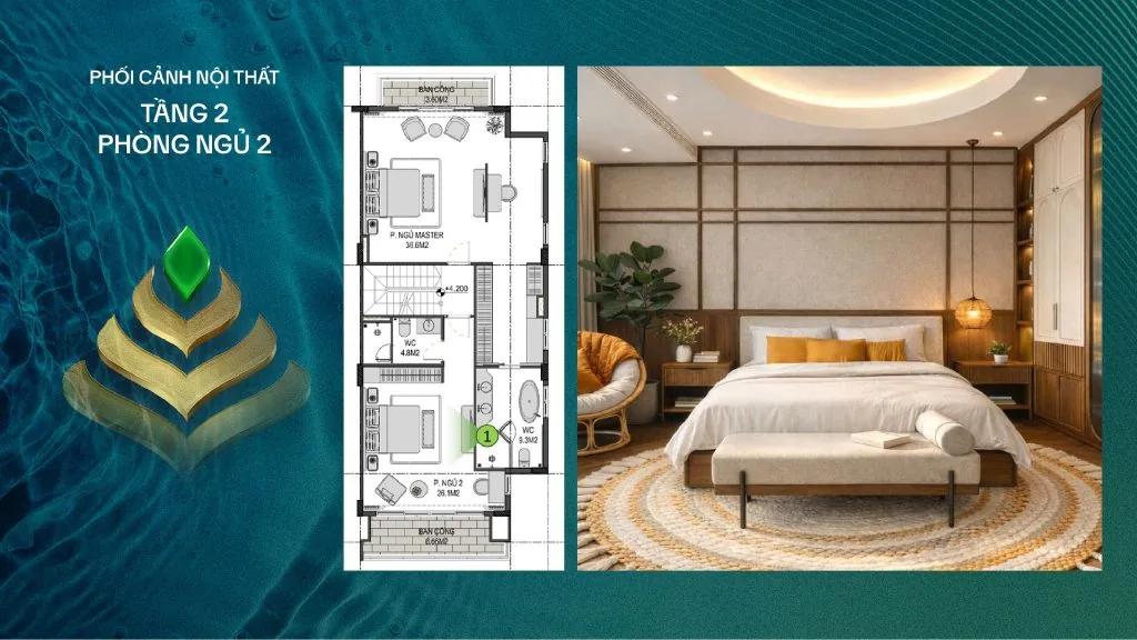 Phối cảnh Layout Điển Hình - Khu A - Vịnh Tiên — Ảnh 6/35