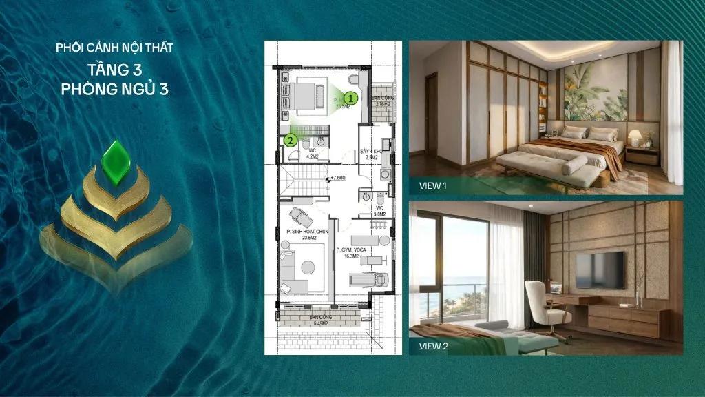 Phối cảnh Layout Điển Hình - Khu A - Vịnh Tiên — Ảnh 7/35