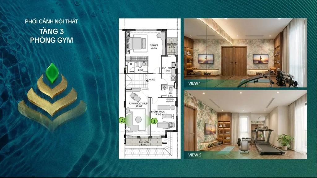 Phối cảnh Layout Điển Hình - Khu A - Vịnh Tiên — Ảnh 8/35