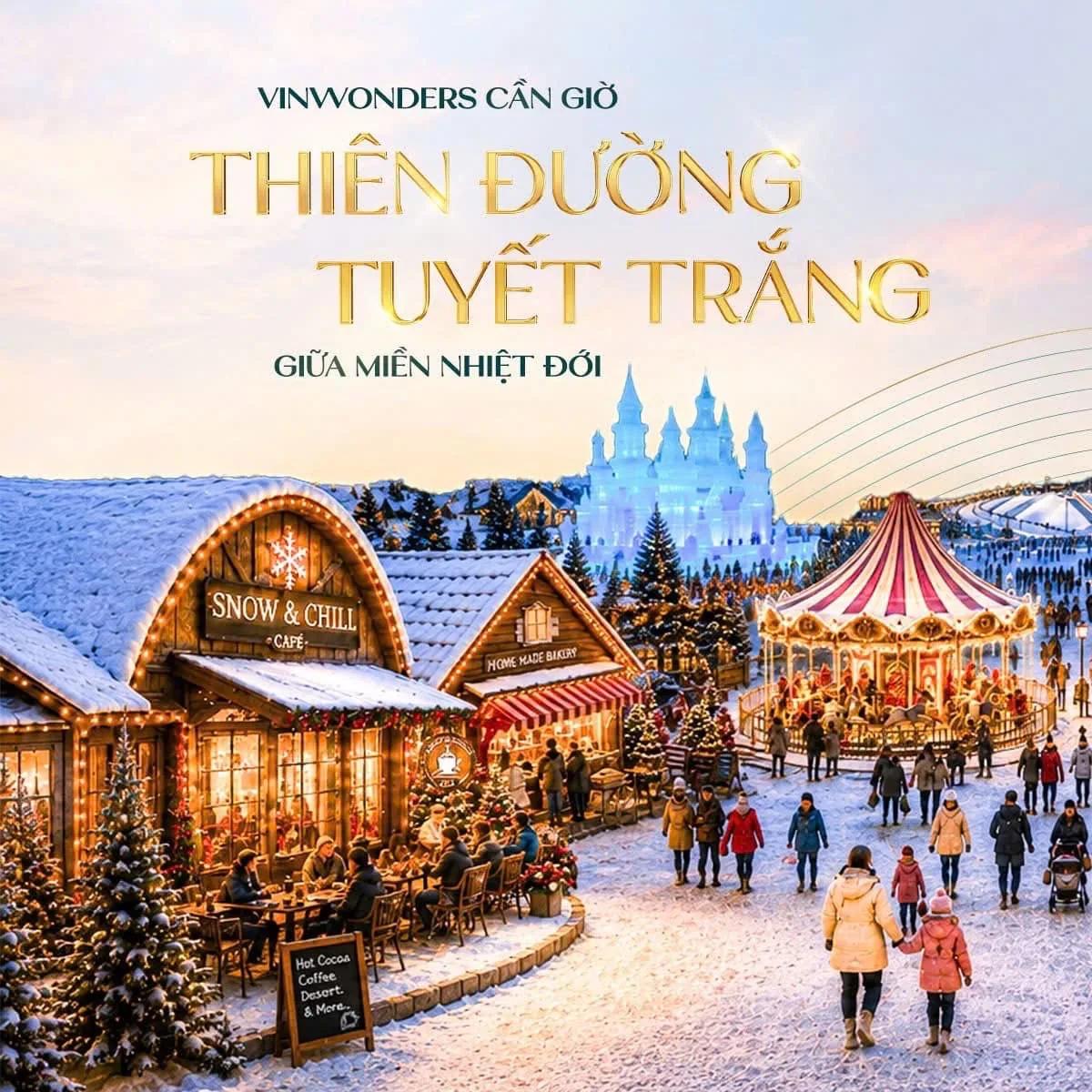 ❄️🧊Khu vui chơi Winter Wonderland⛸️🏒🍦