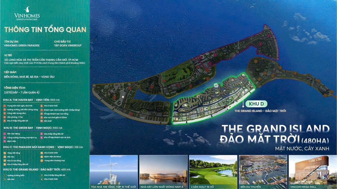 Đảo Mặt Trời — Vinhomes Green Paradise