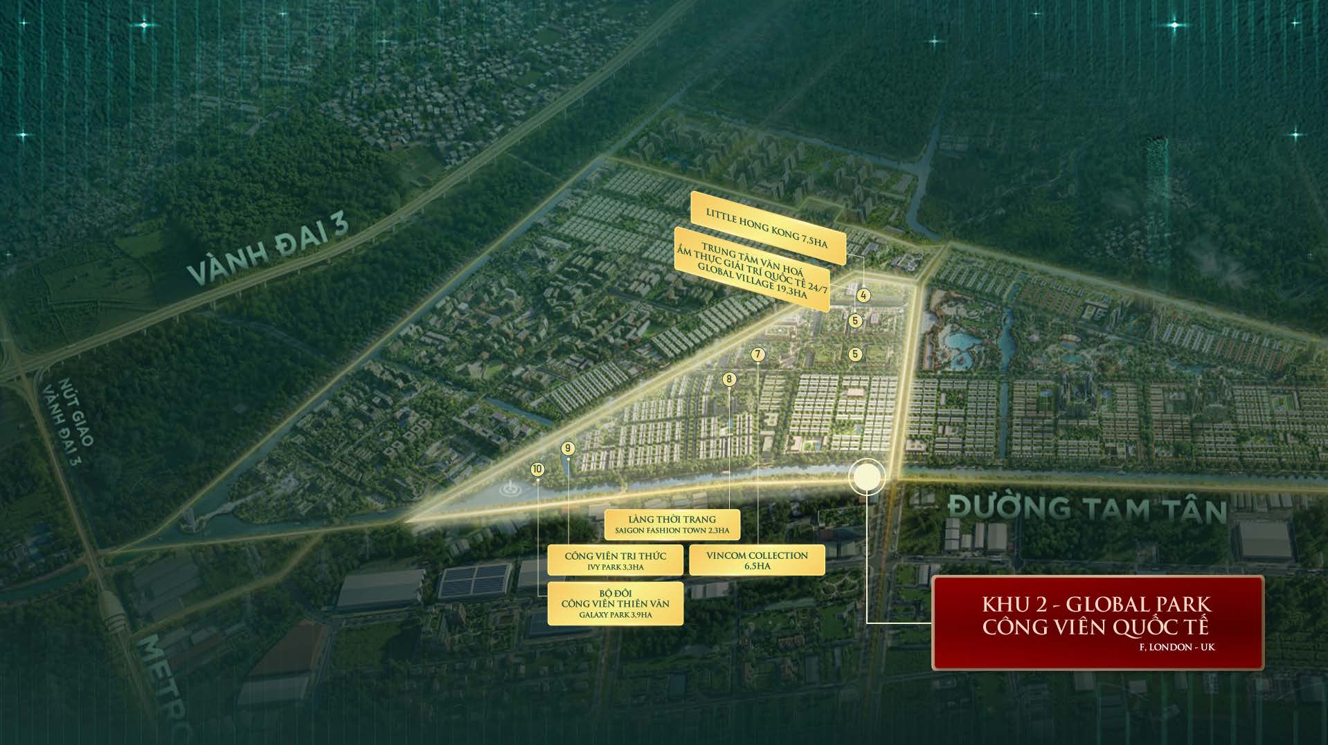 Global Park (Công Viên Quốc Tế) — Vinhomes Sài Gòn Park