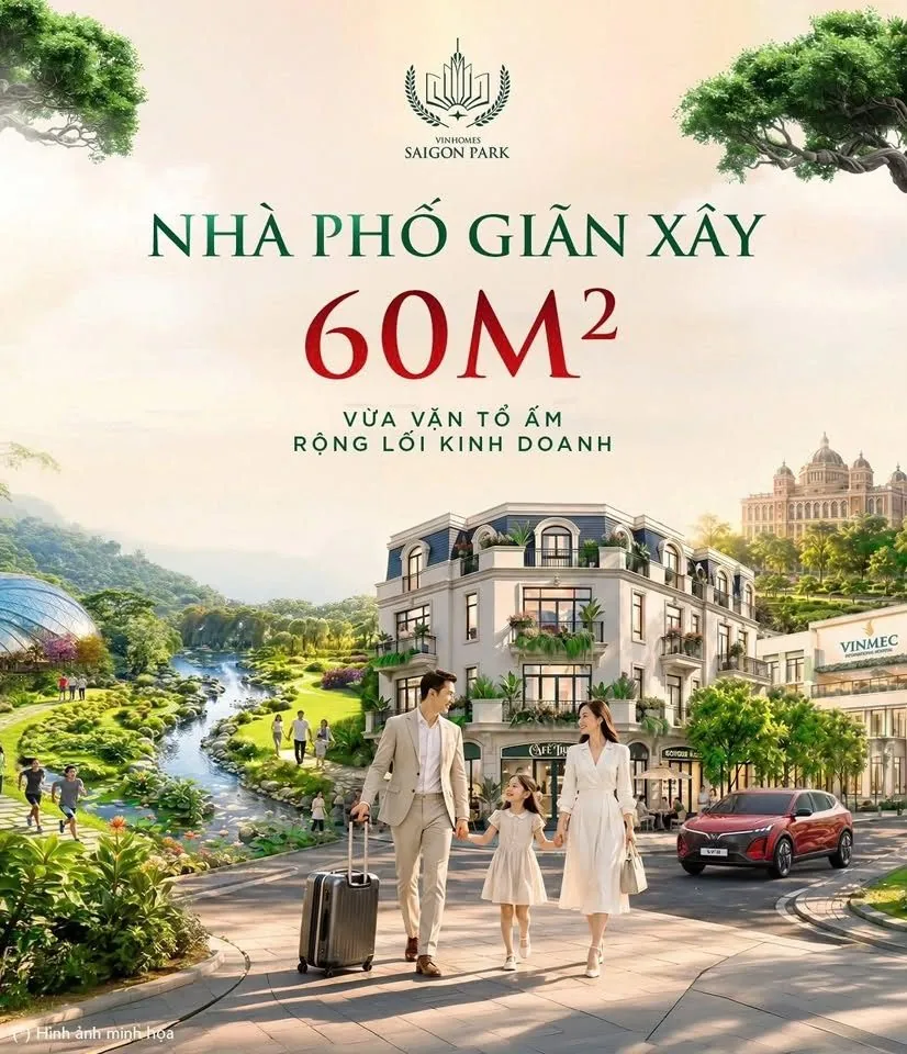 🏡NHÀ PHỐ 60M² GIÃN XÂY GẦN ĐẠI HỌC TẠI VINHOMES SÀI GÒN PARK: MỘT ĐỊA CHỈ, NHIỀU CÔNG NĂNG SỬ DỤNG