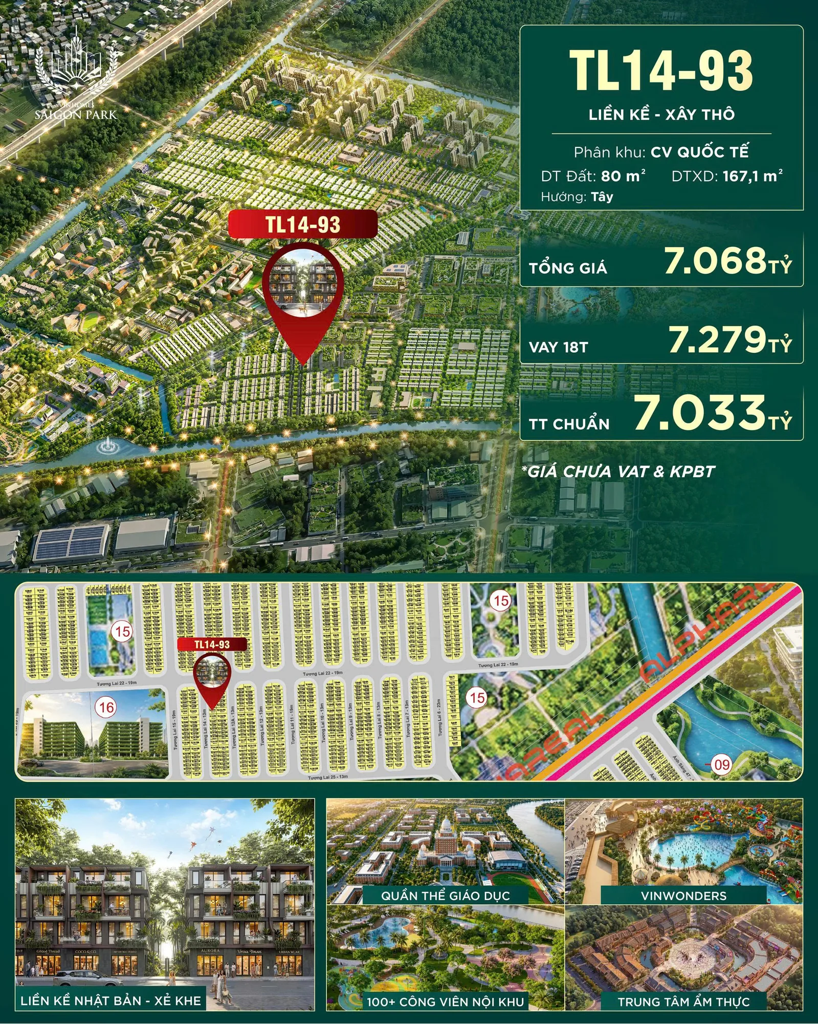 Liền Kề Có Xẻ Khe · TL14-93 · Global Park — ảnh 2