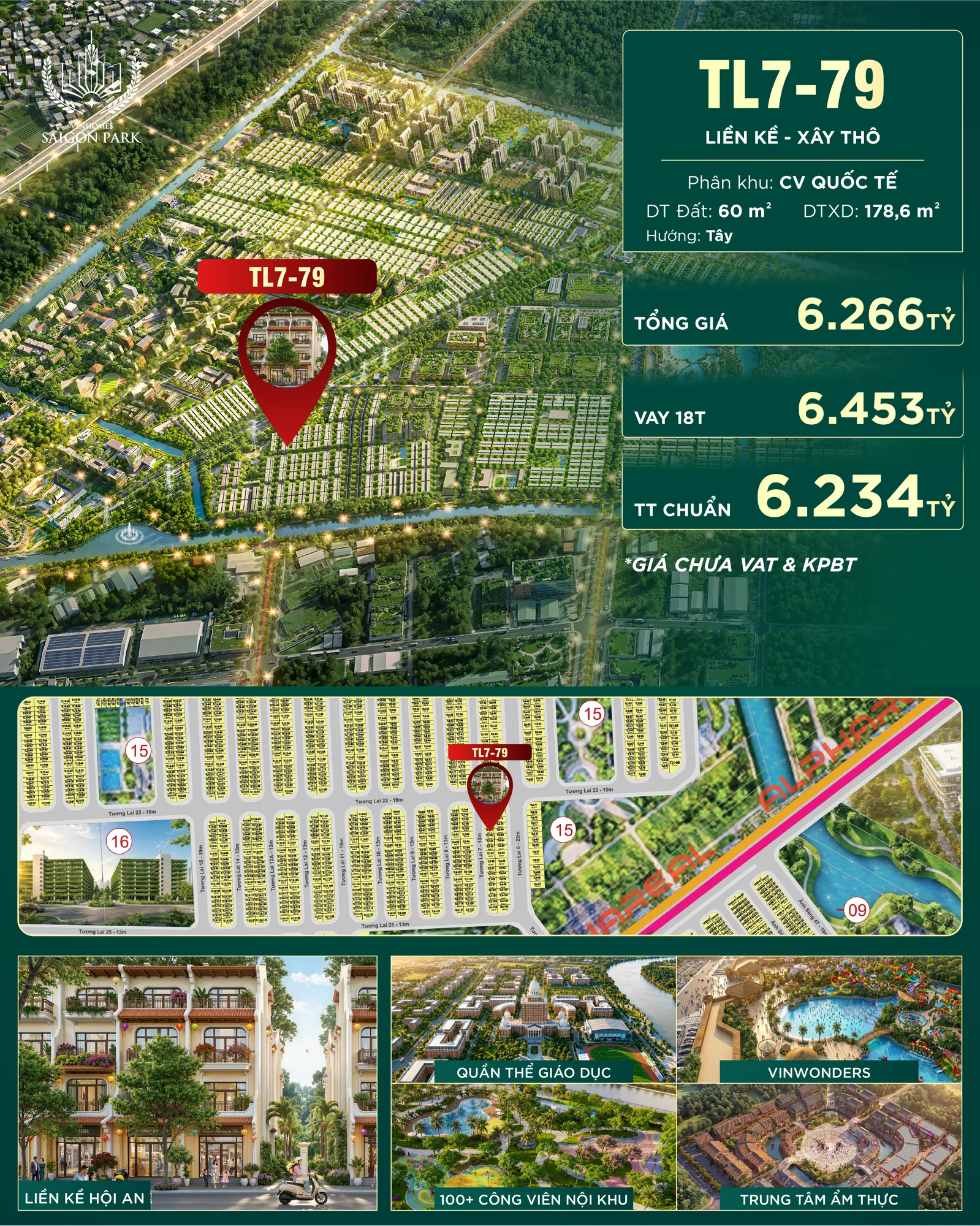 Nhà Phố Liền Kề · TL7-79 · Global Park — ảnh 2
