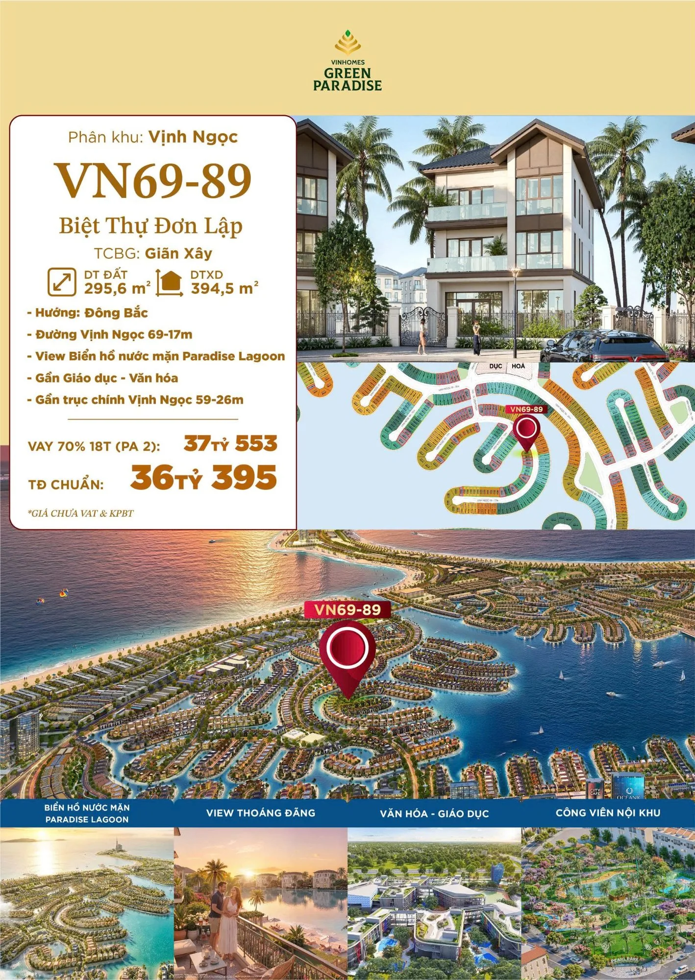 Biệt Thự Đơn Lập · VN69-89 · Vịnh Ngọc — ảnh 3